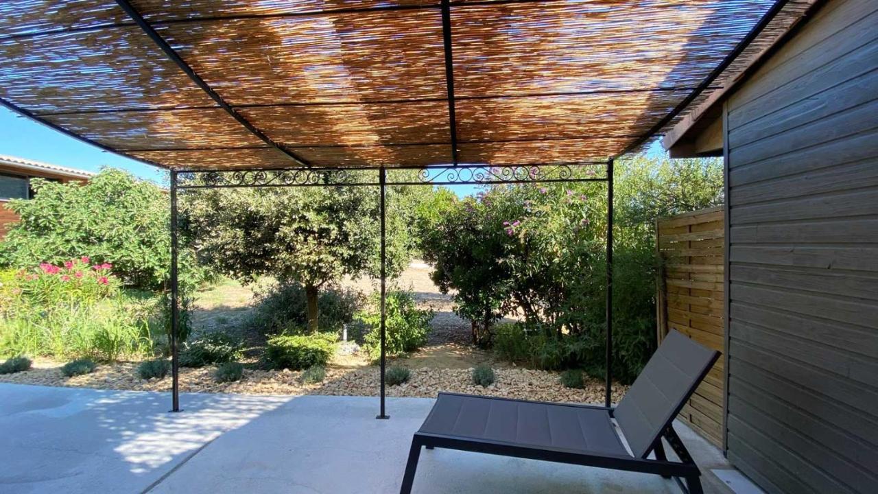 Villa Spacieuse Avec Terrasse Et Vue Mont Ventoux Entrechaux Bagian luar foto